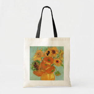 Vase with Twelve Sunflowers by Vincent van Gogh Tote Bag