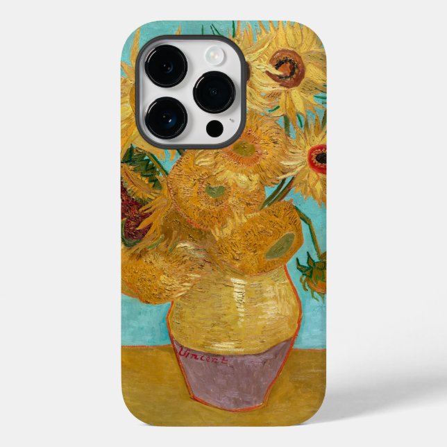 Vase with Twelve Sunflowers | Van Gogh | Case-Mate iPhone Case (Back)