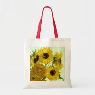 Vase with Twelve Sunflowers, Van Gogh Fine Art Tote Bag