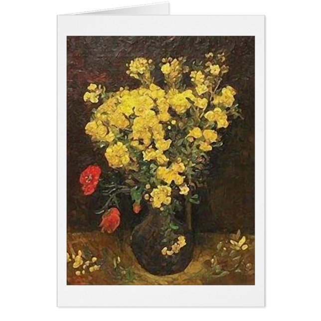 Vase with Viscaria, Van Gogh Fine Art (Front)