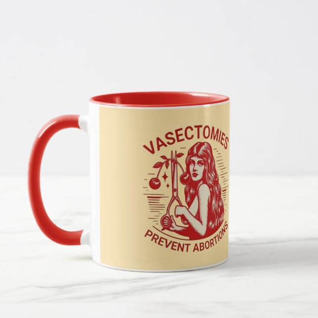 vasectomies mug (Left)