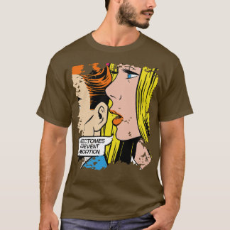 Vasectomies Prevent Abortion Vintage Art Womens Ri T-Shirt