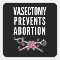 Vasectomy Prevents Abortion