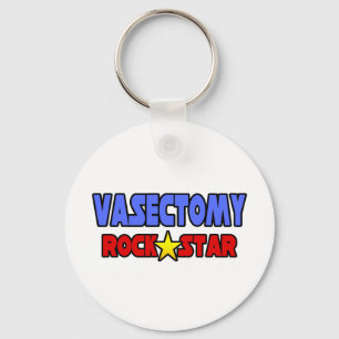 Vasectomy Rock Star Key Ring