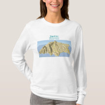 Vasilitsi - 3D-Panorama Map - T-Shirt Long Woman