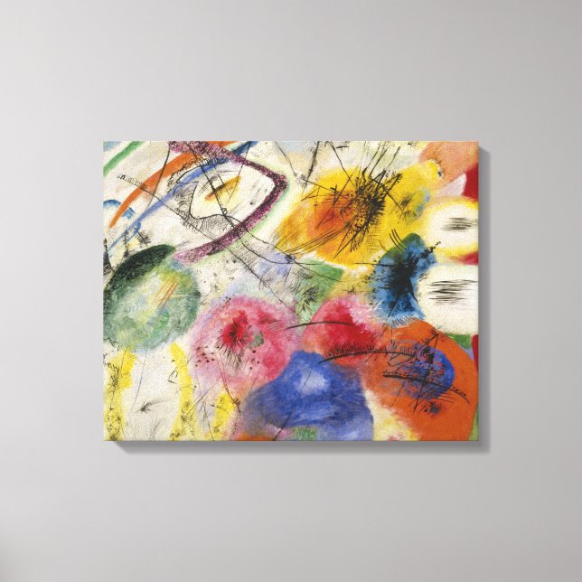 Vasily Kandinsky - Black Lines Canvas Print (Front)