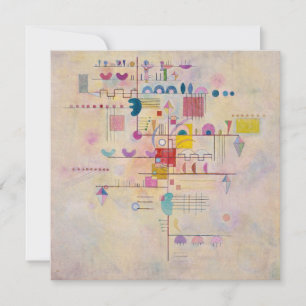 Vasily Kandinsky - Graceful Ascent Holiday Card