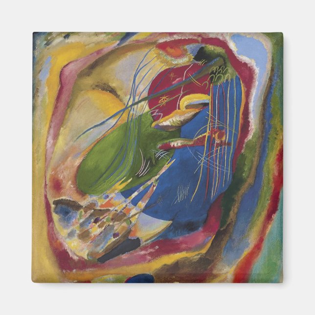 Vasily Kandinsky - Picture With Three Spots Magnet (Front)