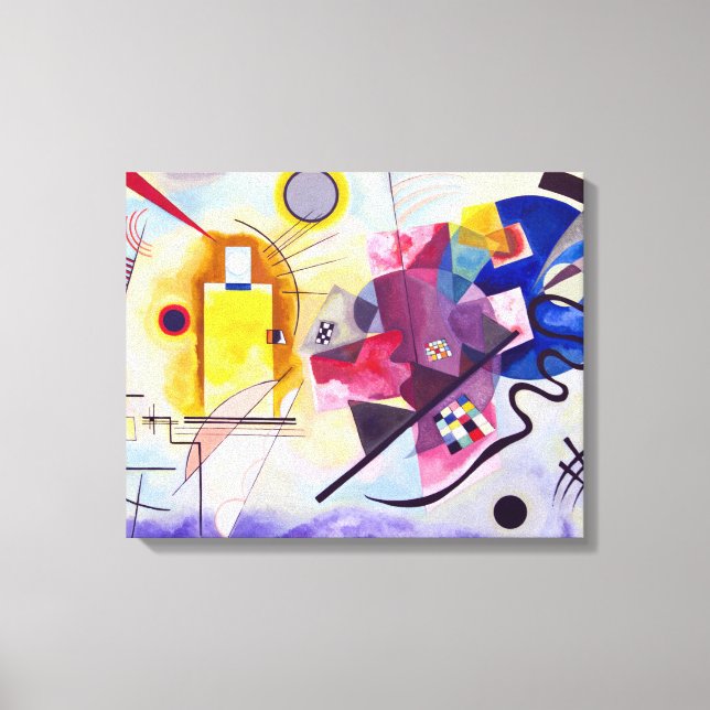 Vasily Kandinsky Yellow-Red-Blue Canvas Print (Front)