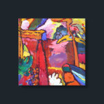 Vasily Kandisnky Garden of Love Canvas Print<br><div class="desc">A study for Improvisation V as painted by Vasily Kandinsky</div>