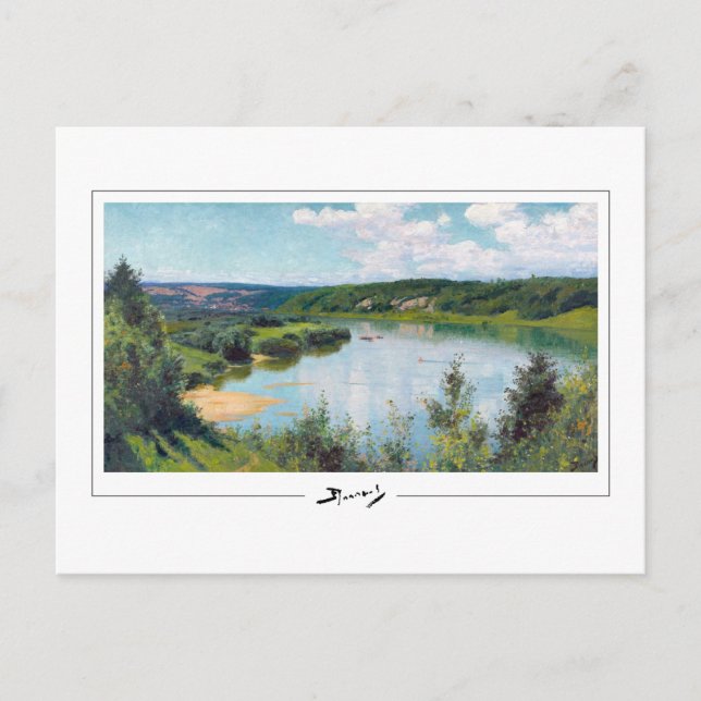 Vasily Polenov #210 - Fine Art Postcard (Front)