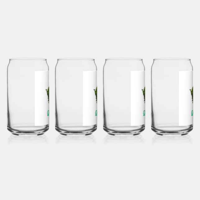 Vaso con la foto del cativo can glass (Right)