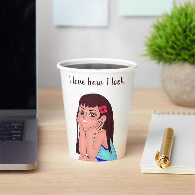 vaso para chicas paper cups (Insitu)