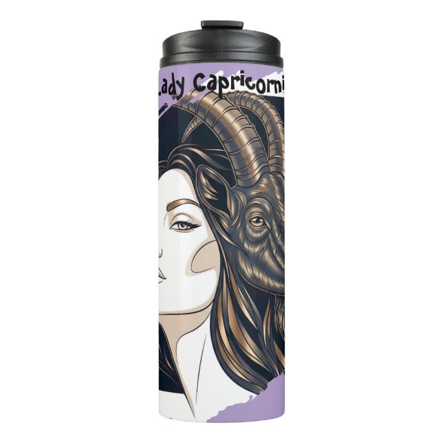 Vaso Termico Lady Capricornio Thermal Tumbler (Front)