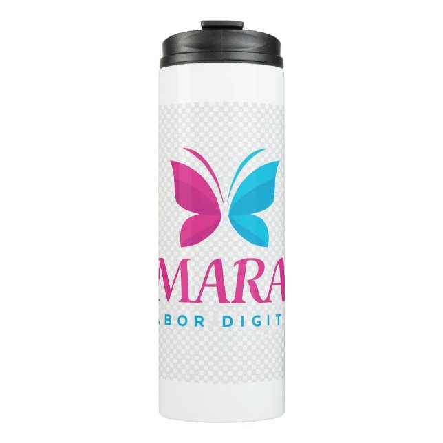 Vaso Térmico MARA – Edición Sabor Digital Thermal Tumbler (Front)