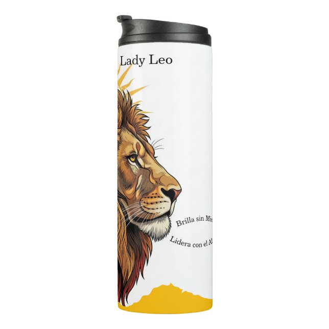 Vaso Thermico Lady Leo León Zodiaco Thermal Tumbler (Rotated Right)