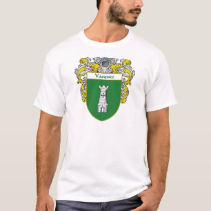 Vasquez Coat of Arms (Mantled) T-Shirt
