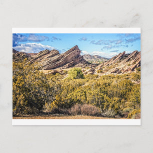 Vasquez Rocks Approach Postcard