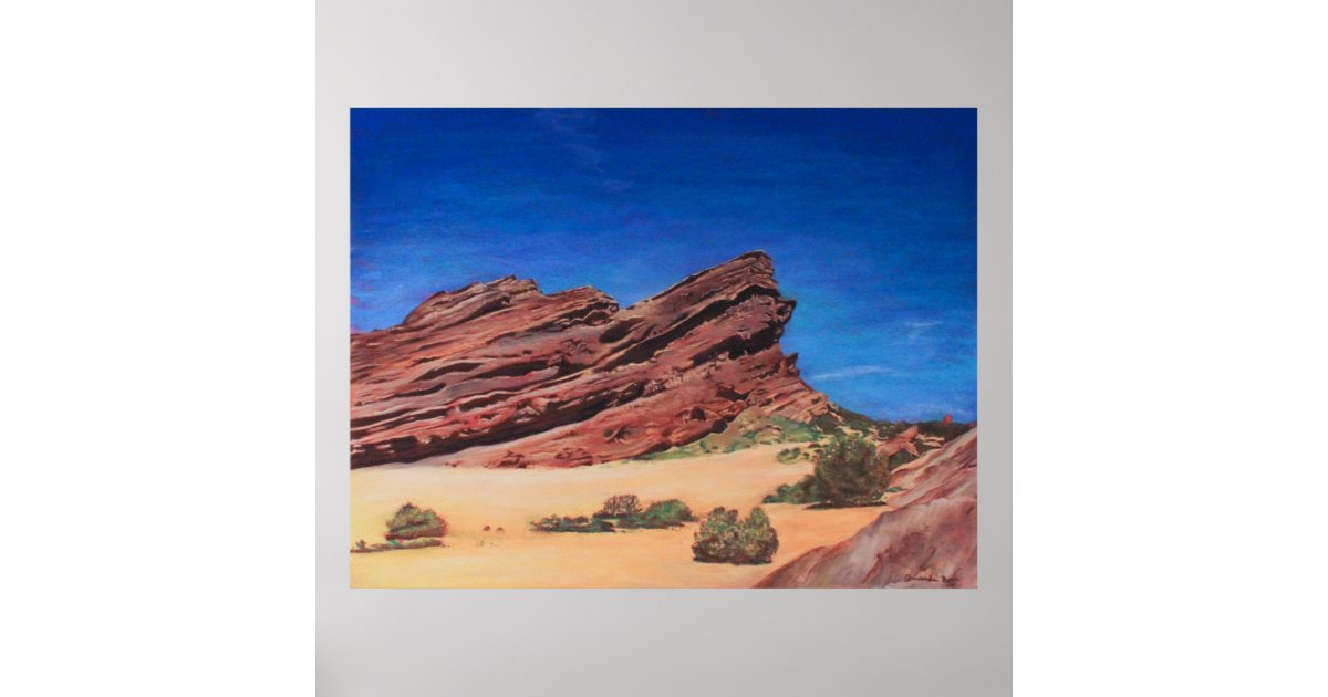 Vasquez Rocks Poster | Zazzle