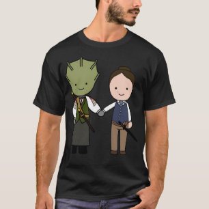 Vastra Jenny Kawaii Cartoon Design T-Shirt