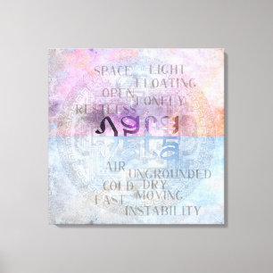 VATA DOSHA - Wrapped Canvas