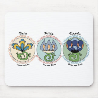 Vata-Pitta-Kapha Mouse Mat