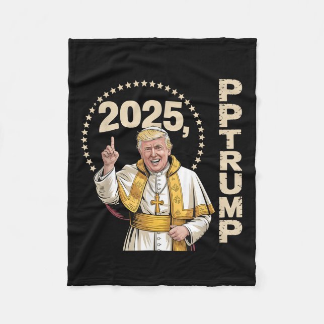 Vatican Christian  Fleece Blanket (Front)