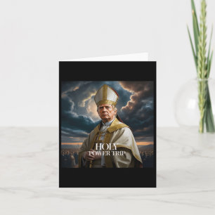 Vatican Christian holy Power Trip' Card