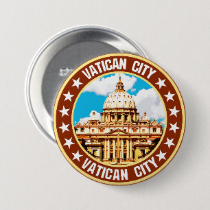 Vatican City                                       7.5 Cm Round Badge