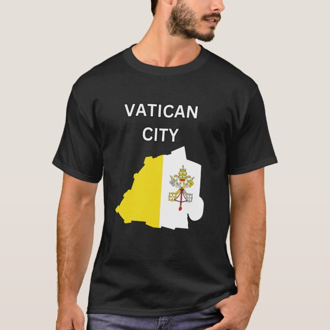 Vatican City Design T-Shirt (Front)
