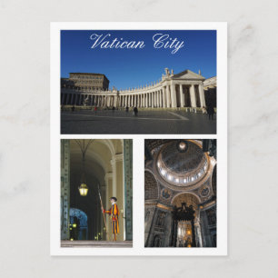 Vatican City Multi-view Postcard