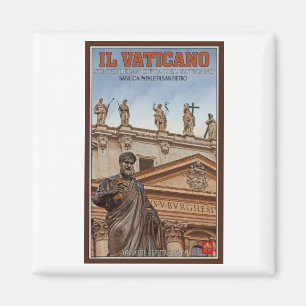 Vatican City Statues Magnet