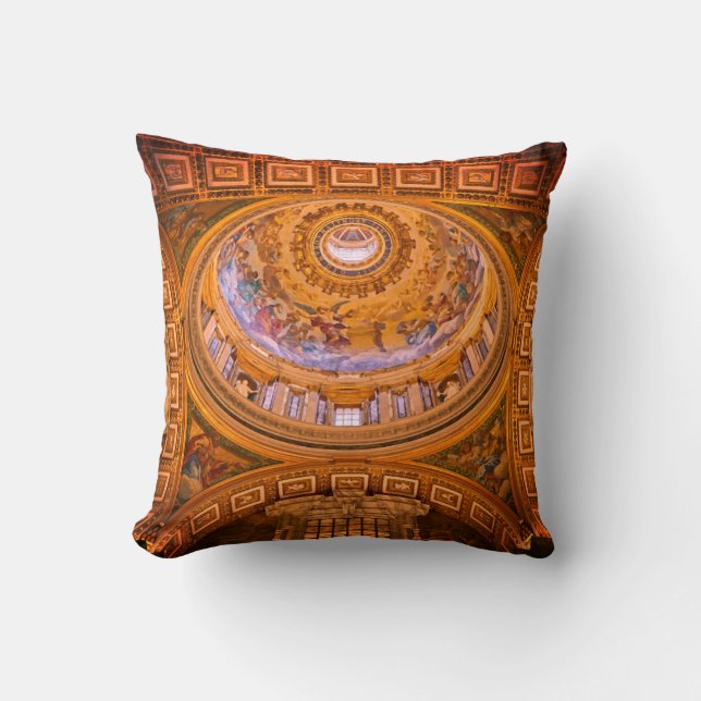 Vatican City Throw Pillow (Front)