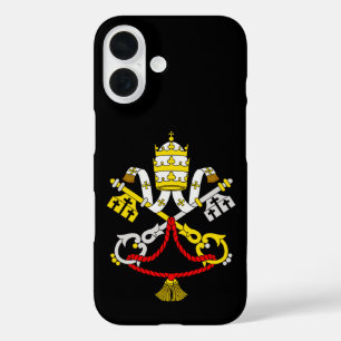 Vatican Coat of Arms Premium Fine Art Emblem iPhone 16 Case