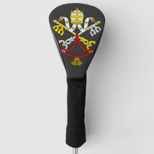 Vatican Coat of Arms Premium Fine Art Emblem Golf Head Cover