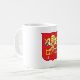 Vatican country coat arms symbol emblem flag coffee mug