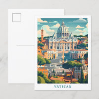 Vatican Elegant Art Vintage Travel