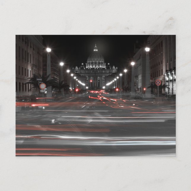 vatican entrance postcard (Front)