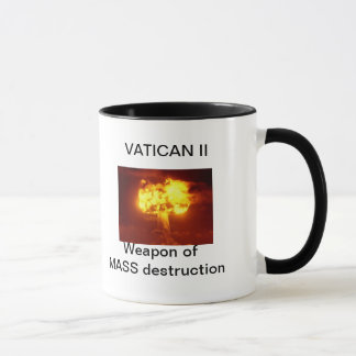 Vatican II Mass Destruction Mug