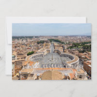 Vatican, Italy: St. Peter's Square aerial view