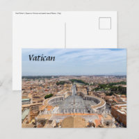Vatican, Italy: St. Peter's Square aerial view