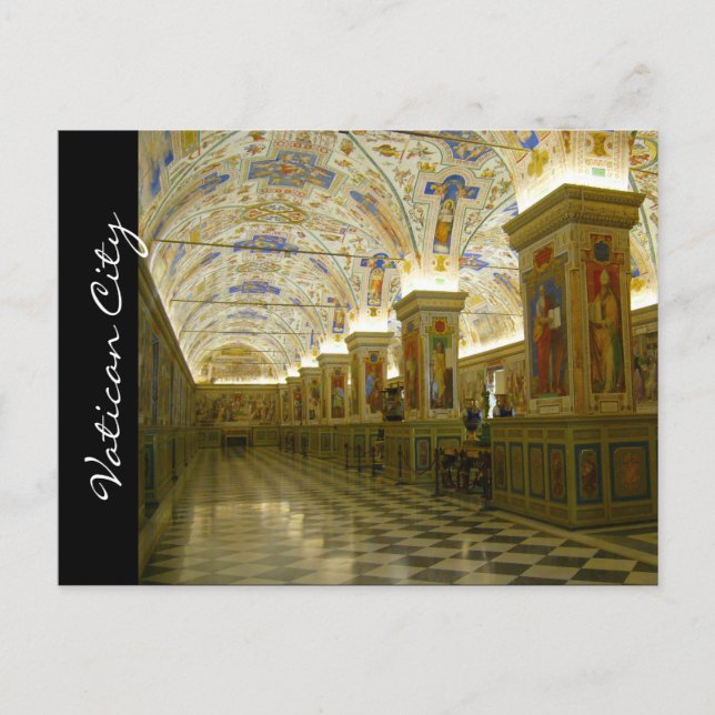 vatican museum luxe postcard (Front)