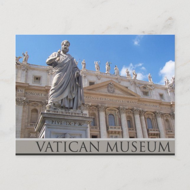 Vatican museum postcard (Front)
