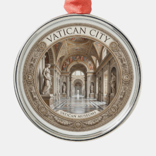 Vatican Museums Metal Tree Decoration