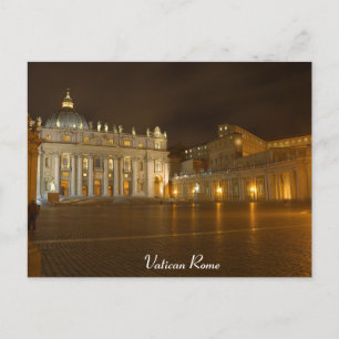 Vatican Rome Holiday Postcard