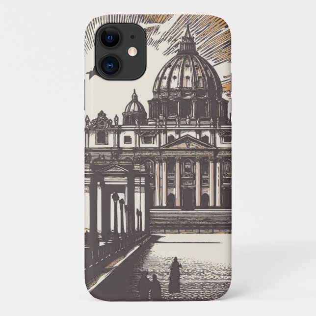 Vatican Rome Italy Europe Case-Mate iPhone Case (Back)