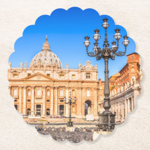 Vatican Rome Paper Coaster