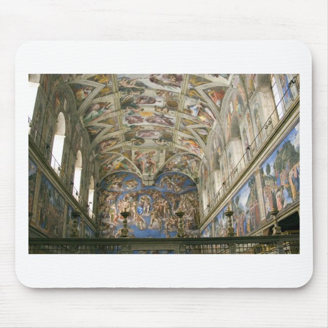 Vatican Sistine Chapel Mouse Mat (Front)