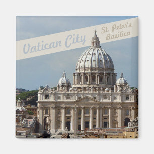 Vatican St Peters Basilica Photo Fridge Magnet