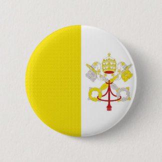 Vatican State Flag 6 Cm Round Badge